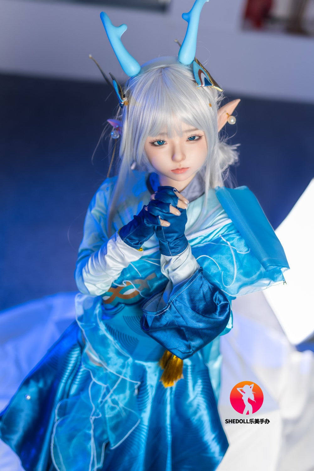 Aileen sexdukke (SHEDOLL 148 cm D-cup #SH087 2.0 silikone)