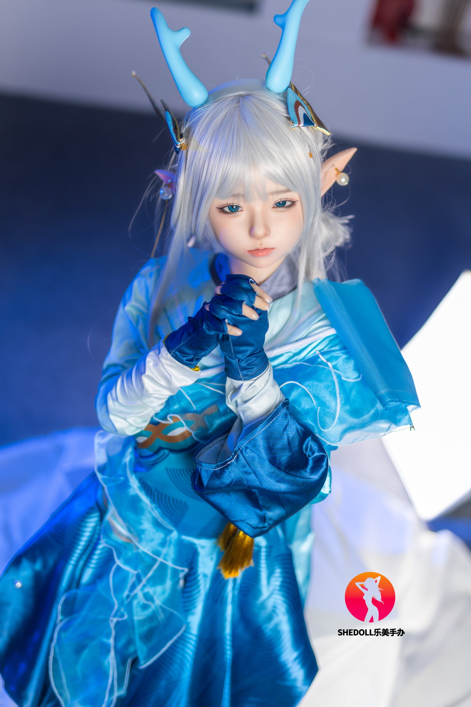 Aileen sexdukke (SHEDOLL 148 cm D-cup #SH087 2.0 silikone)