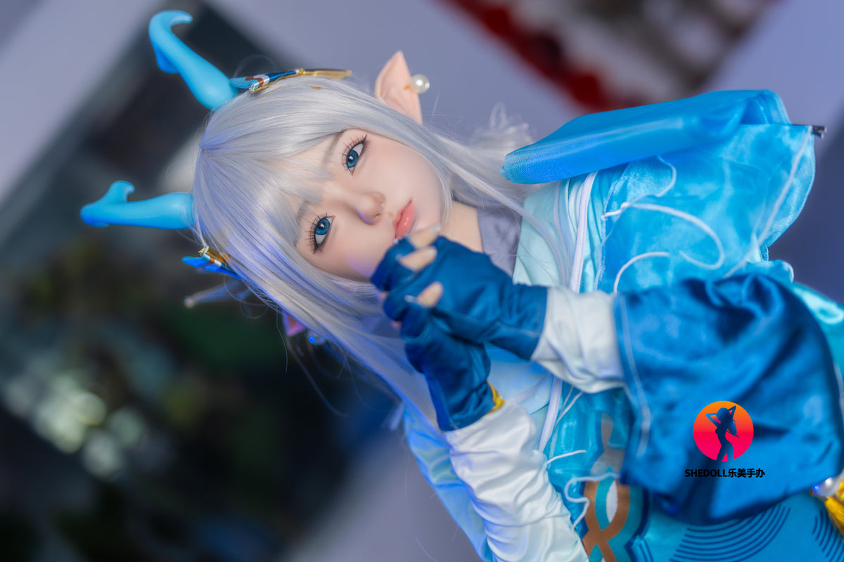 Aileen sexdukke (SHEDOLL 148 cm D-cup #SH087 2.0 silikone)