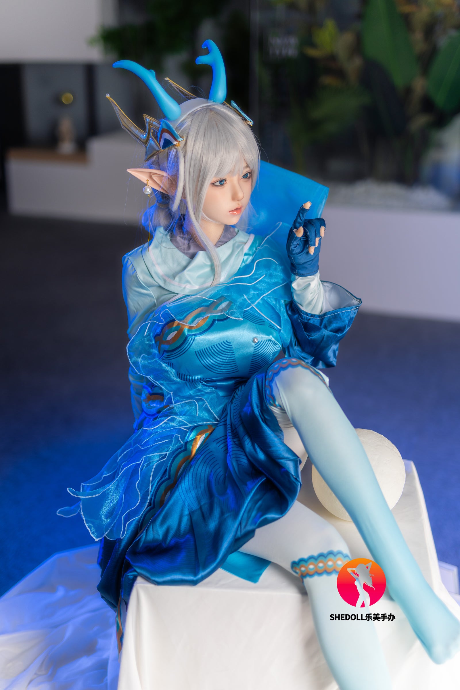 Aileen sexdukke (SHEDOLL 148 cm D-cup #SH087 2.0 silikone)