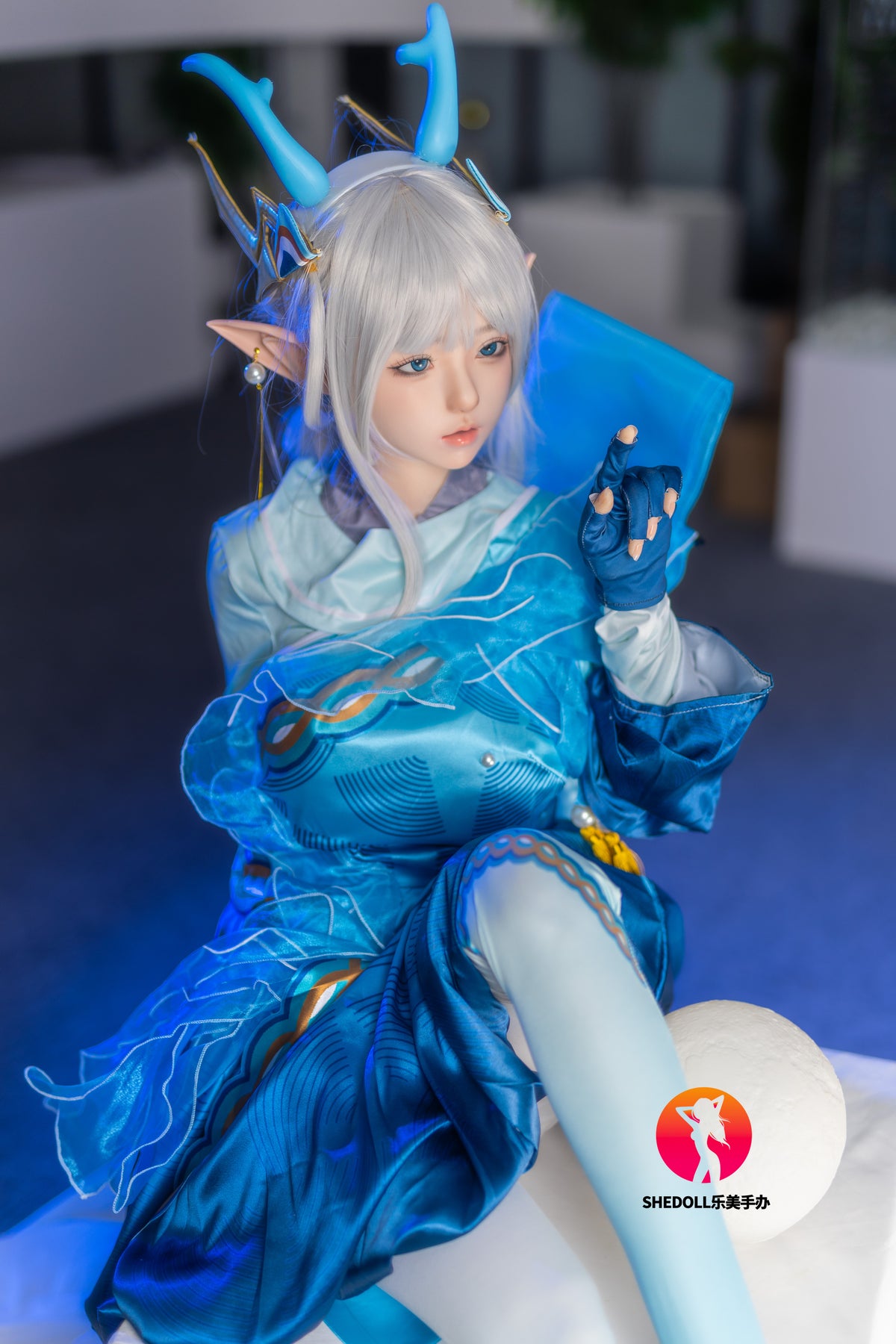 Aileen sexdukke (SHEDOLL 148 cm D-cup #SH087 2.0 silikone)