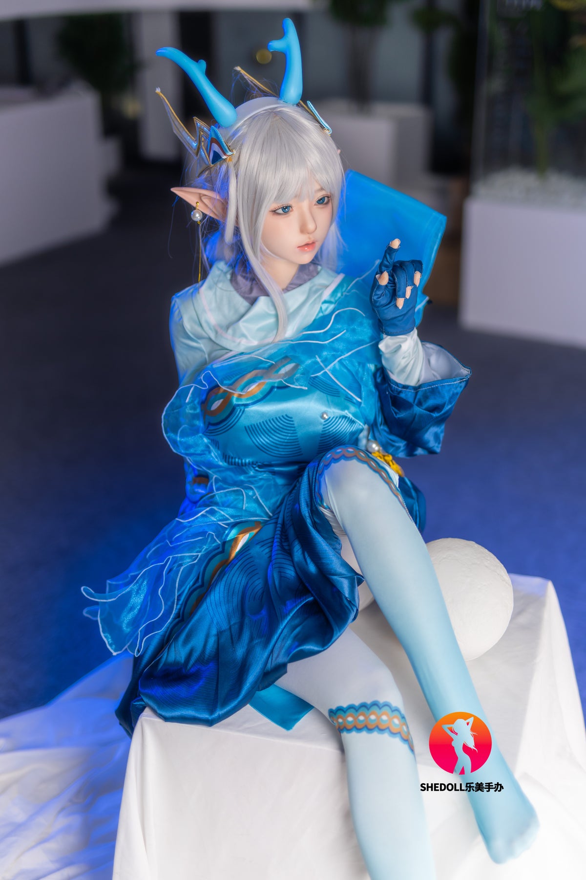 Aileen sexdukke (SHEDOLL 148 cm D-cup #SH087 2.0 silikone)