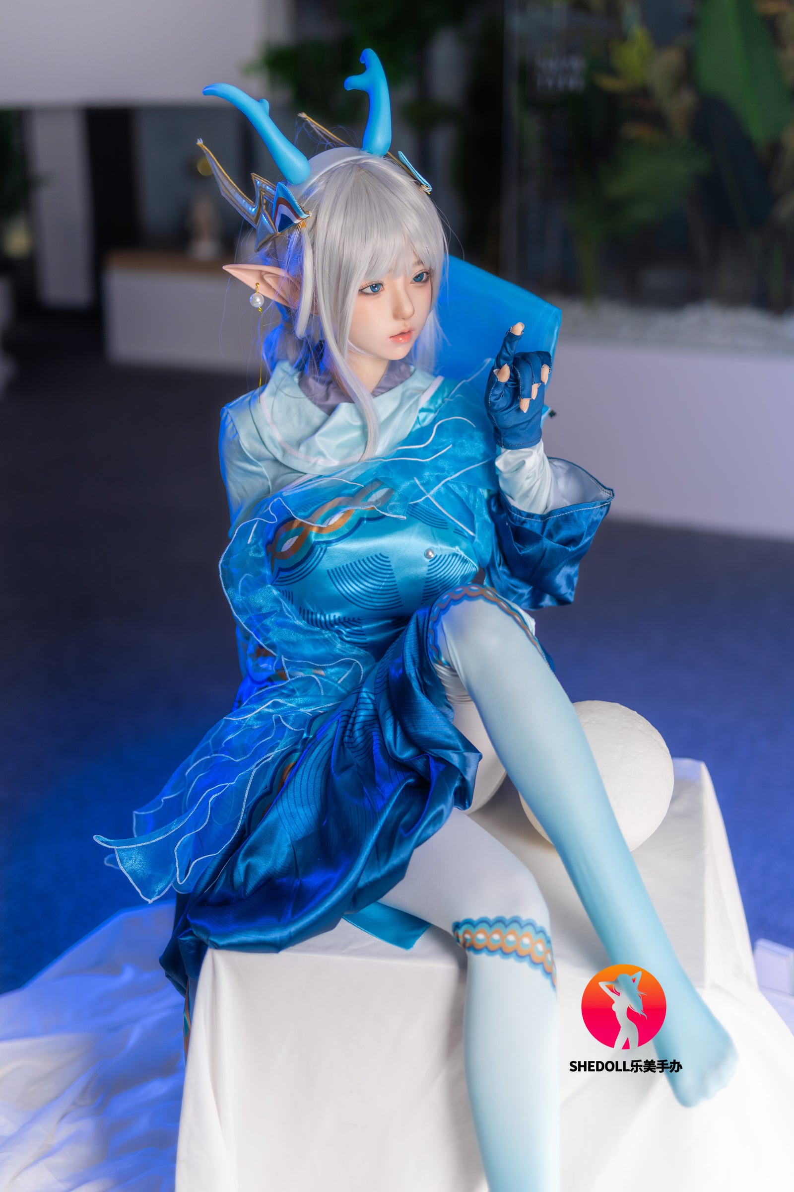 Aileen sexdukke (SHEDOLL 148 cm D-cup #SH087 2.0 silikone)