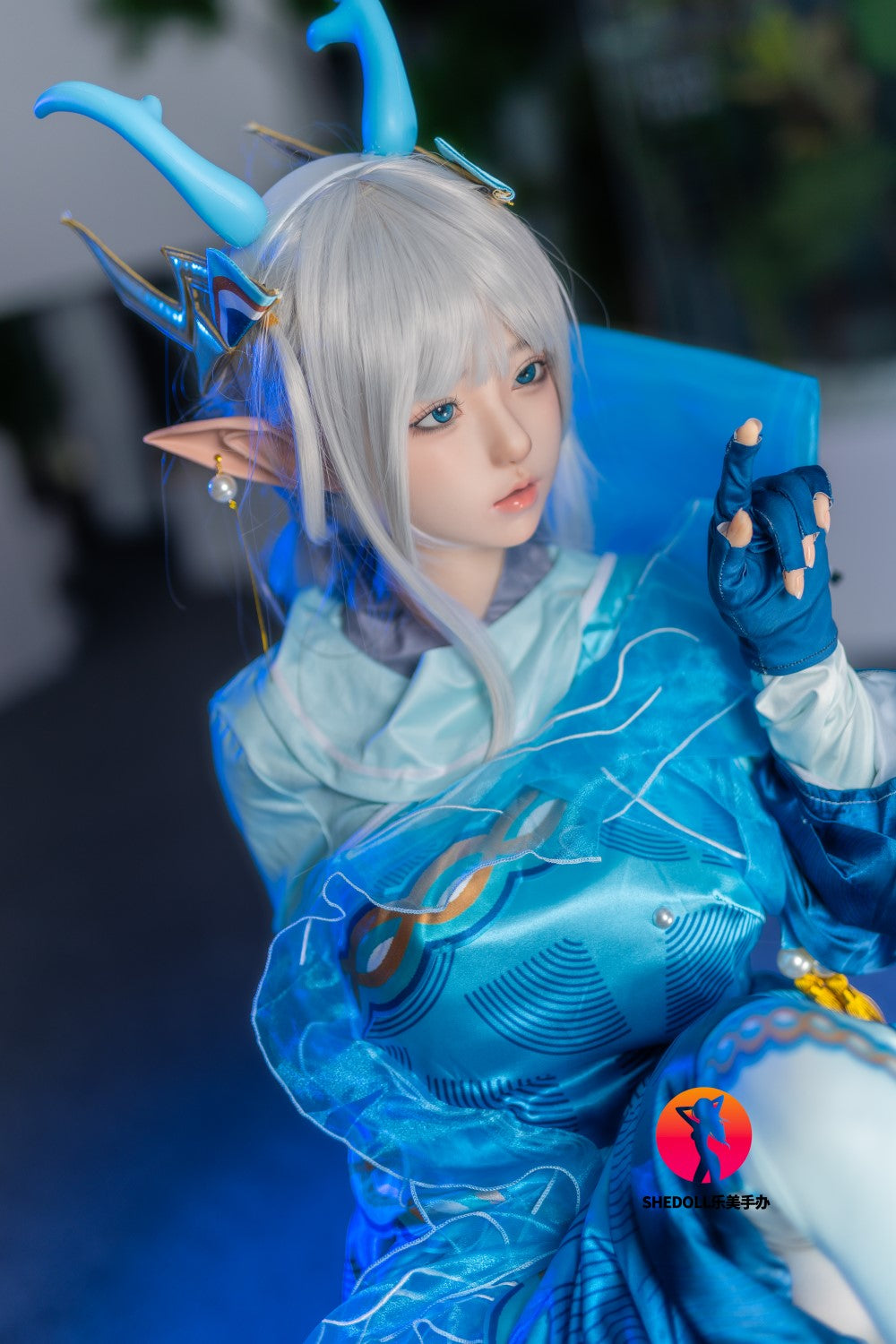 Aileen sexdukke (SHEDOLL 148 cm D-cup #SH087 2.0 silikone)