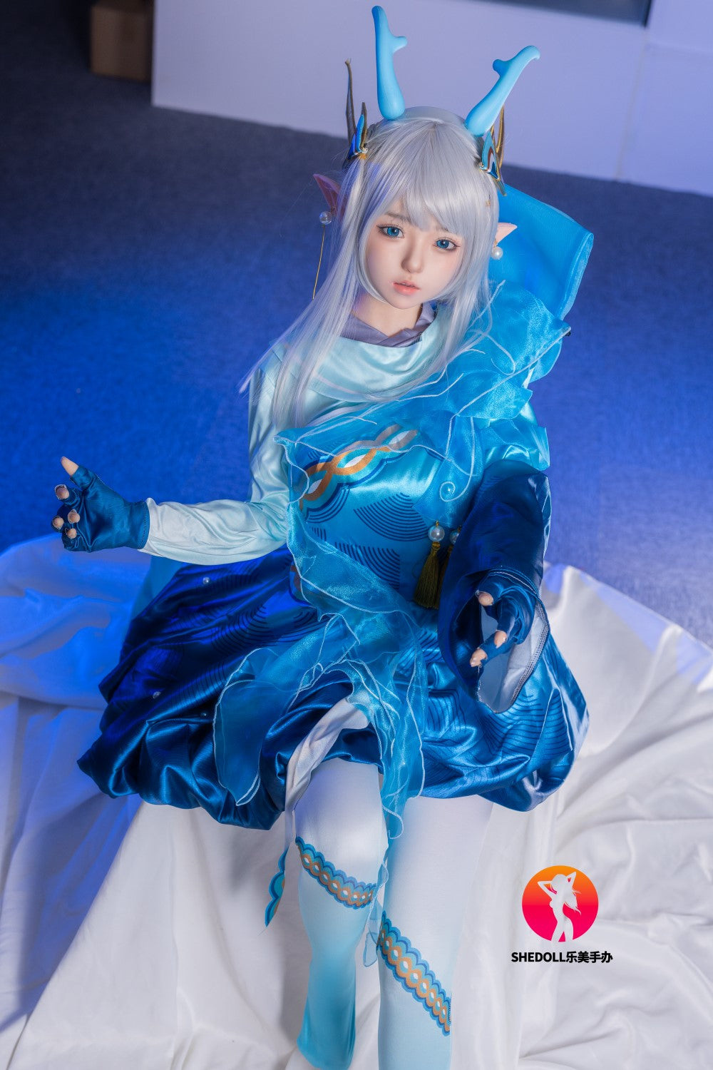 Aileen sexdukke (SHEDOLL 148 cm D-cup #SH087 2.0 silikone)