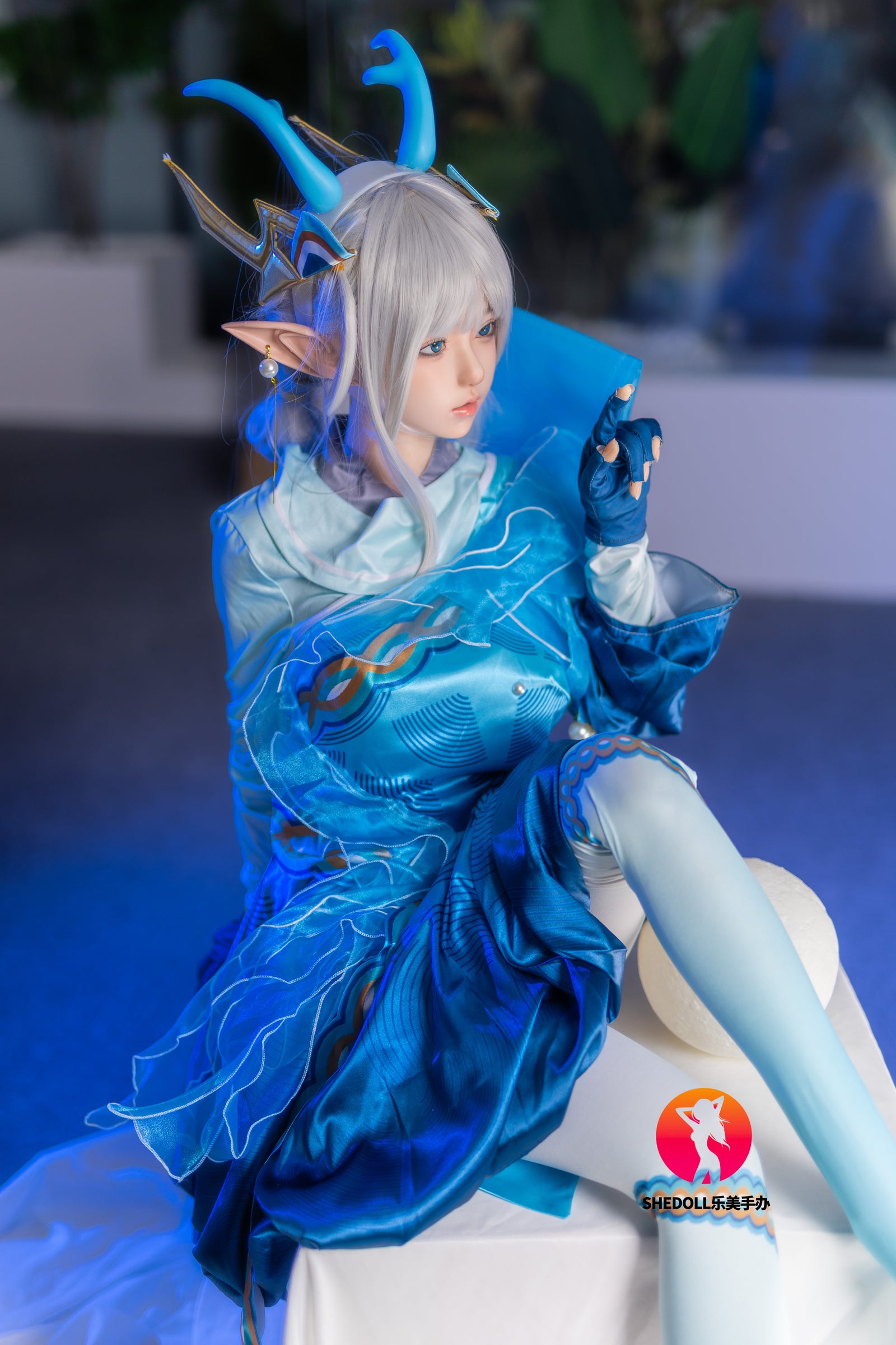 Aileen sexdukke (SHEDOLL 148 cm D-cup #SH087 2.0 silikone)