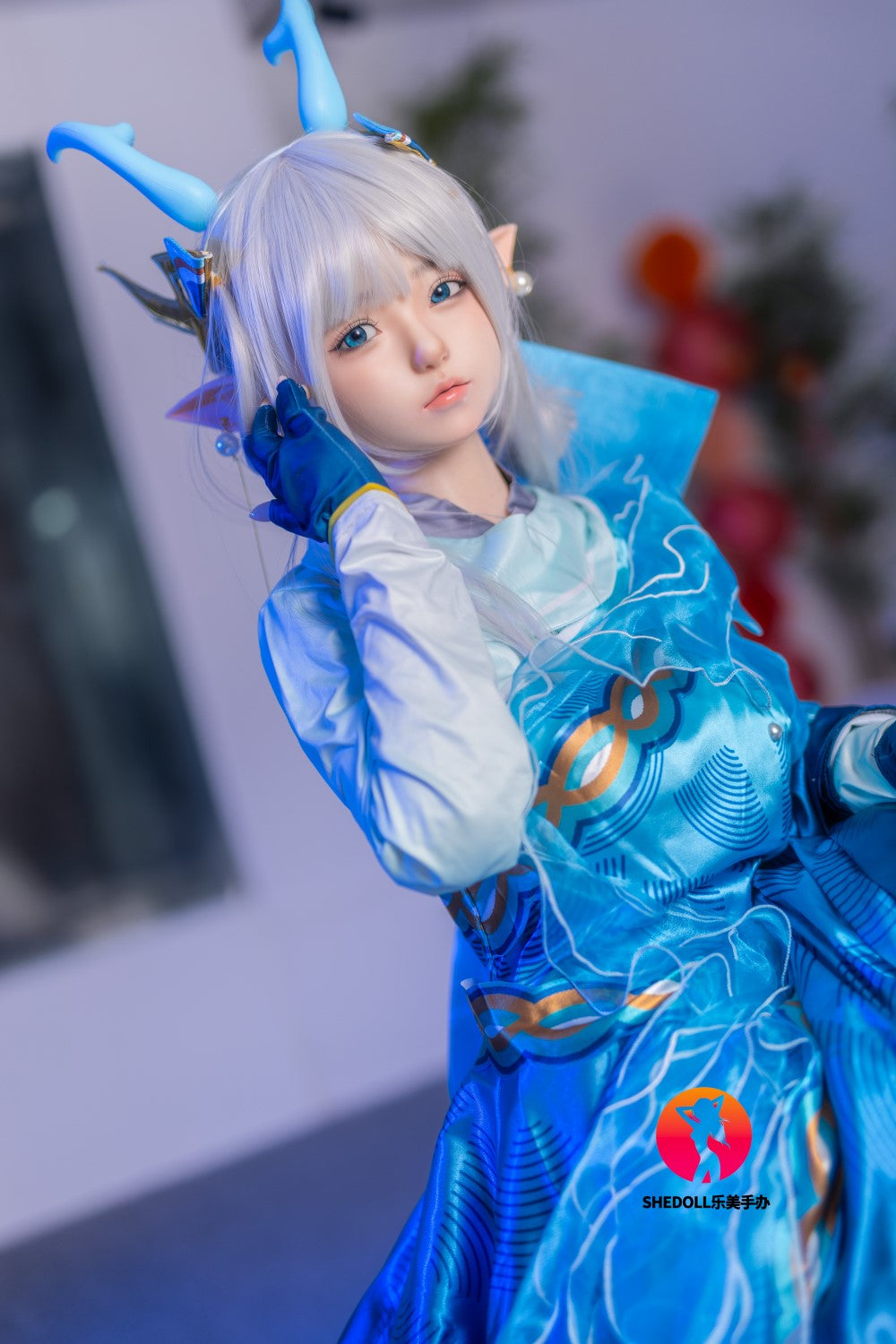 Aileen sexdukke (SHEDOLL 148 cm D-cup #SH087 2.0 silikone)