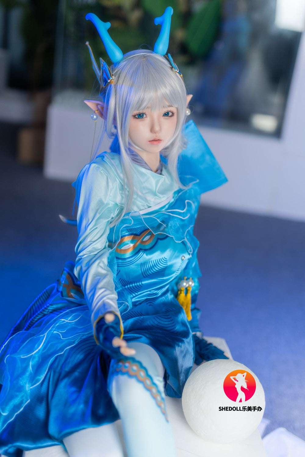 Aileen sexdukke (SHEDOLL 148 cm D-cup #SH087 2.0 silikone)