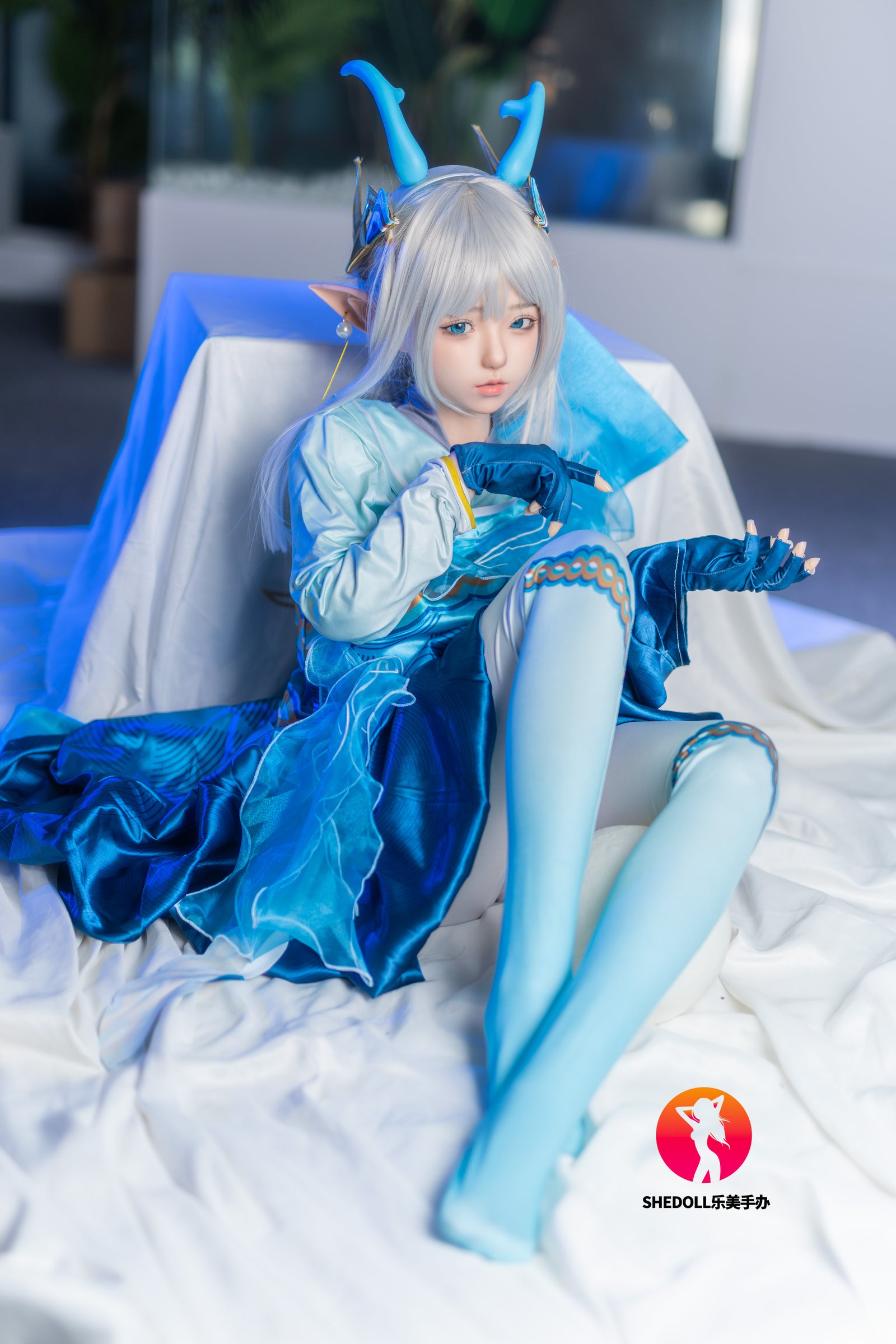 Aileen sexdukke (SHEDOLL 148 cm D-cup #SH087 2.0 silikone)