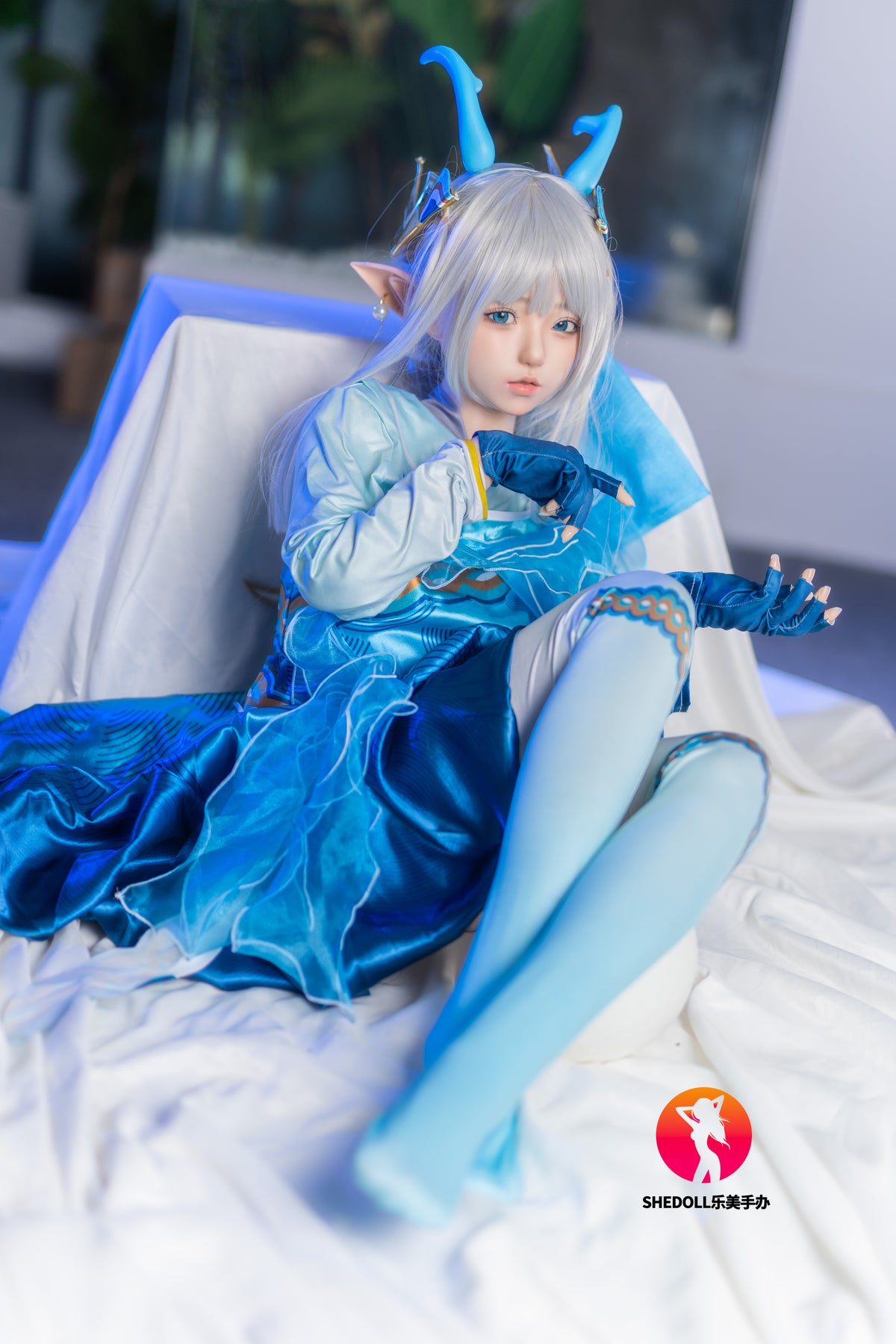 Aileen sexdukke (SHEDOLL 148 cm D-cup #SH087 2.0 silikone)