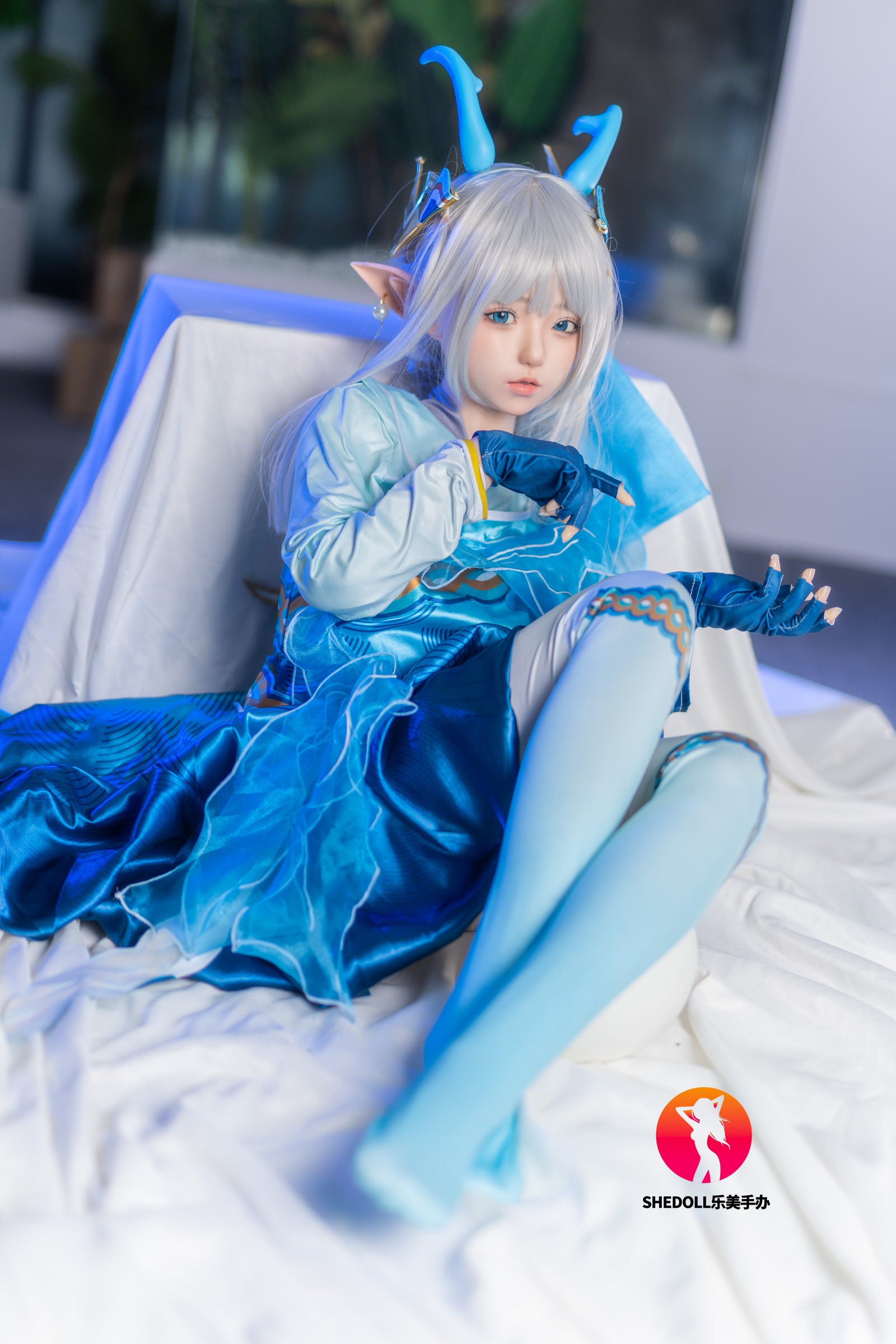 Aileen sexdukke (SHEDOLL 148 cm D-cup #SH087 2.0 silikone)