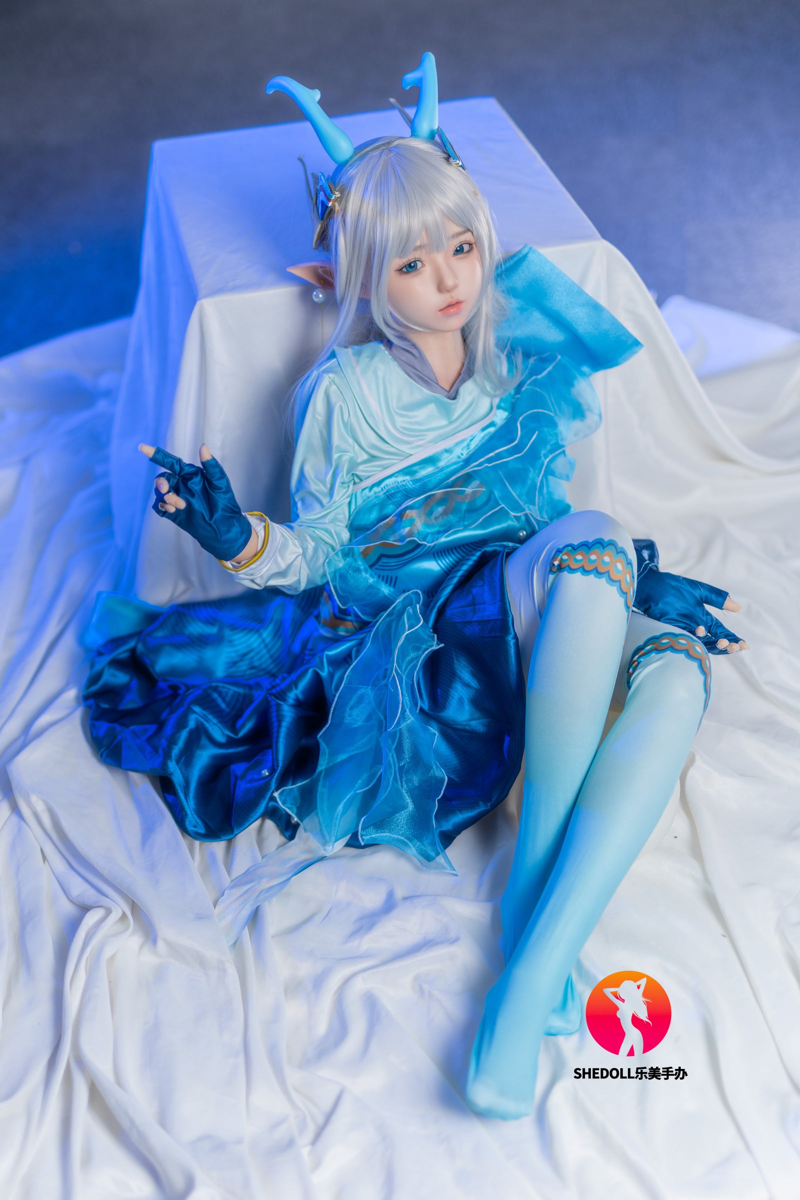 Aileen sexdukke (SHEDOLL 148 cm D-cup #SH087 2.0 silikone)