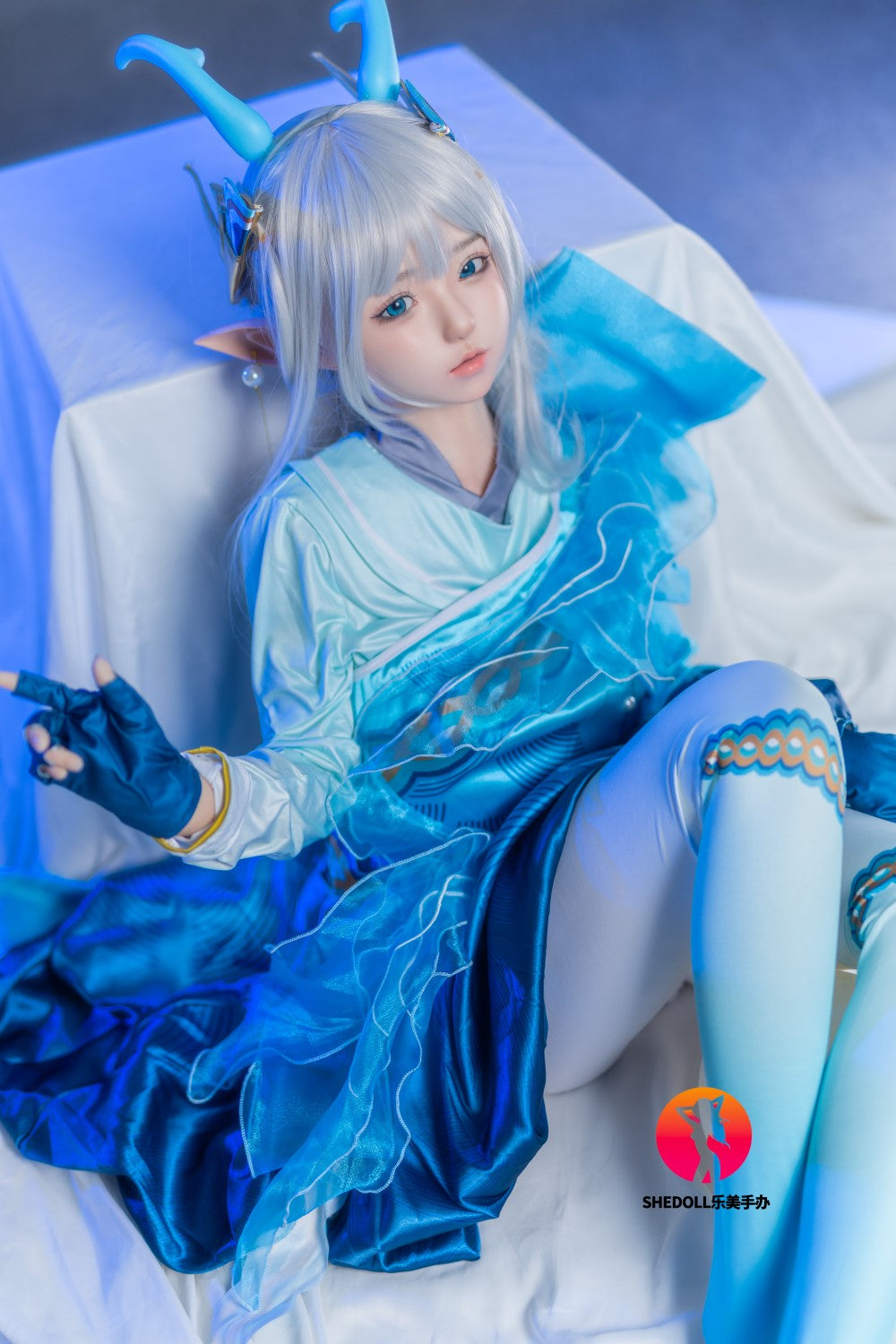 Aileen sexdukke (SHEDOLL 148 cm D-cup #SH087 2.0 silikone)