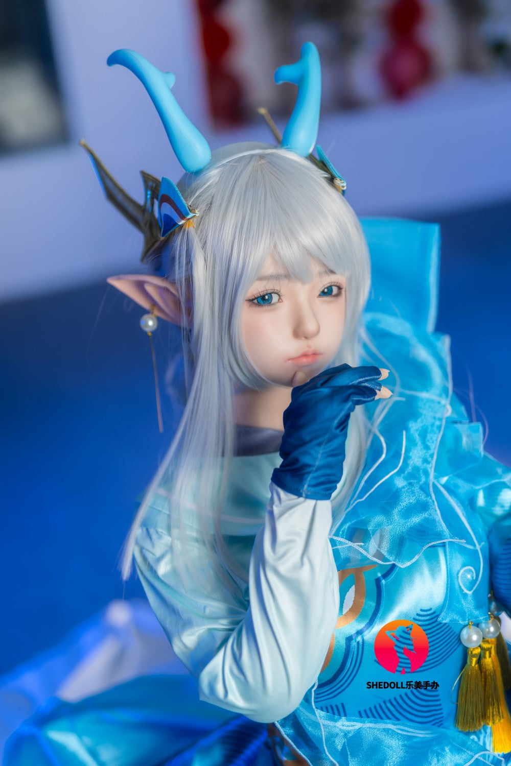 Aileen sexdukke (SHEDOLL 148 cm D-cup #SH087 2.0 silikone)