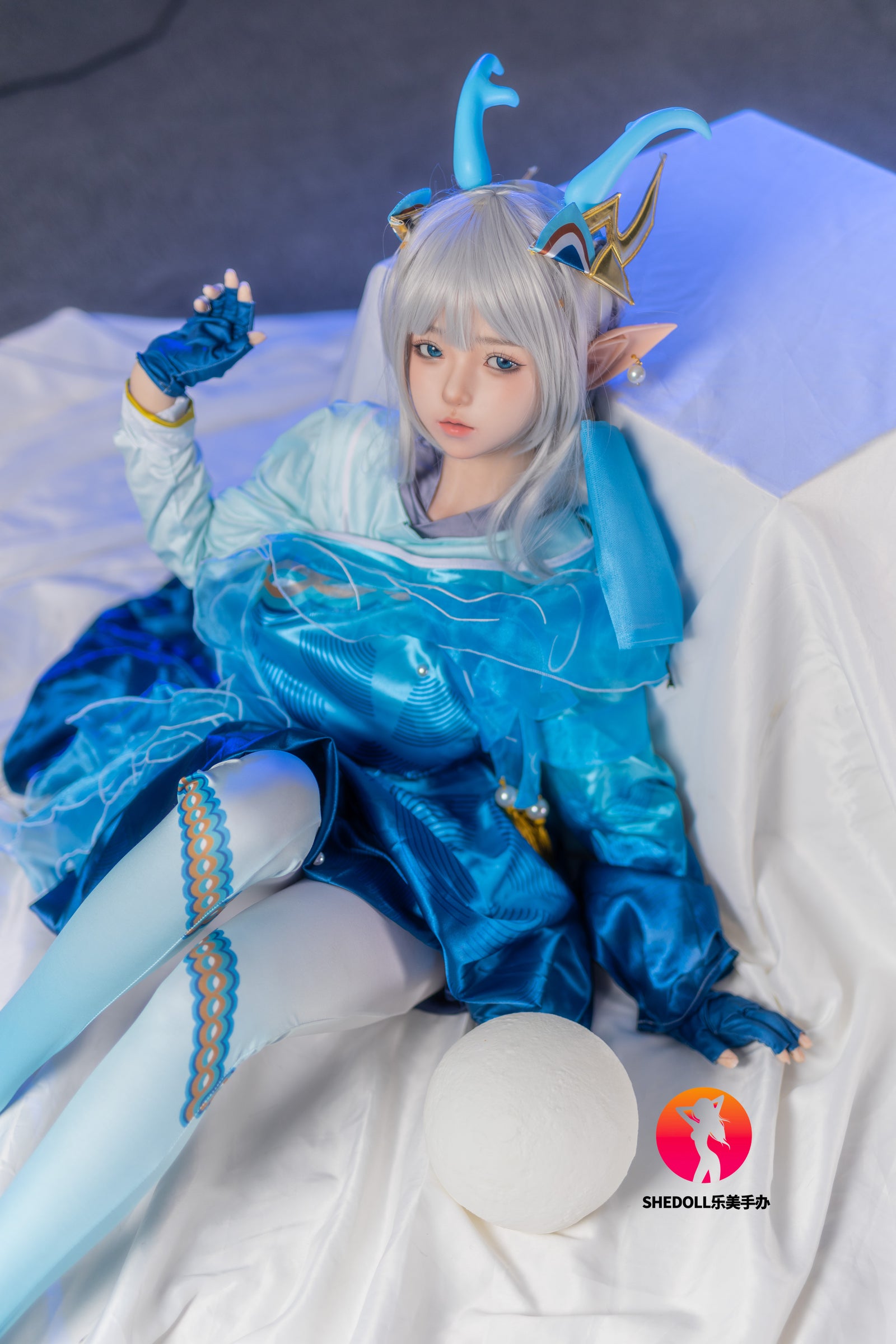 Aileen sexdukke (SHEDOLL 148 cm D-cup #SH087 2.0 silikone)