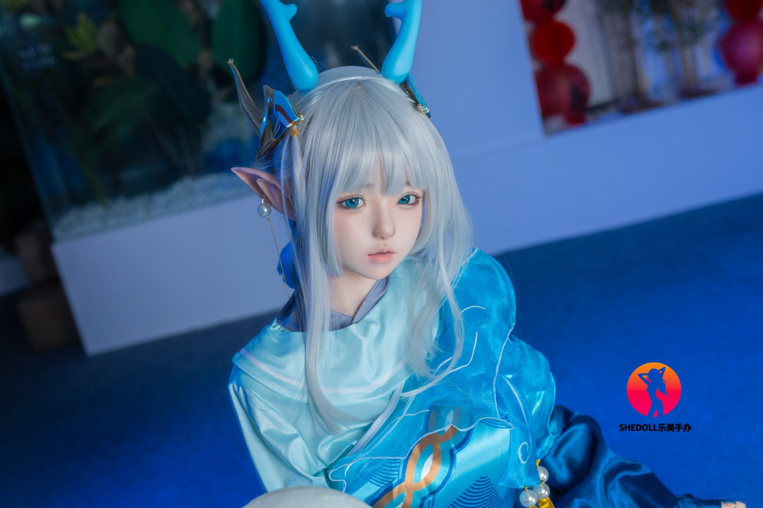 Aileen sexdukke (SHEDOLL 148 cm D-cup #SH087 2.0 silikone)