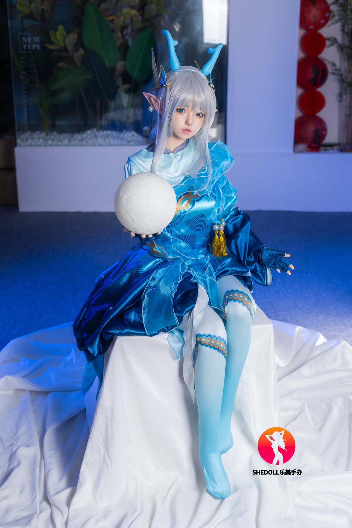 Aileen sexdukke (SHEDOLL 148 cm D-cup #SH087 2.0 silikone)