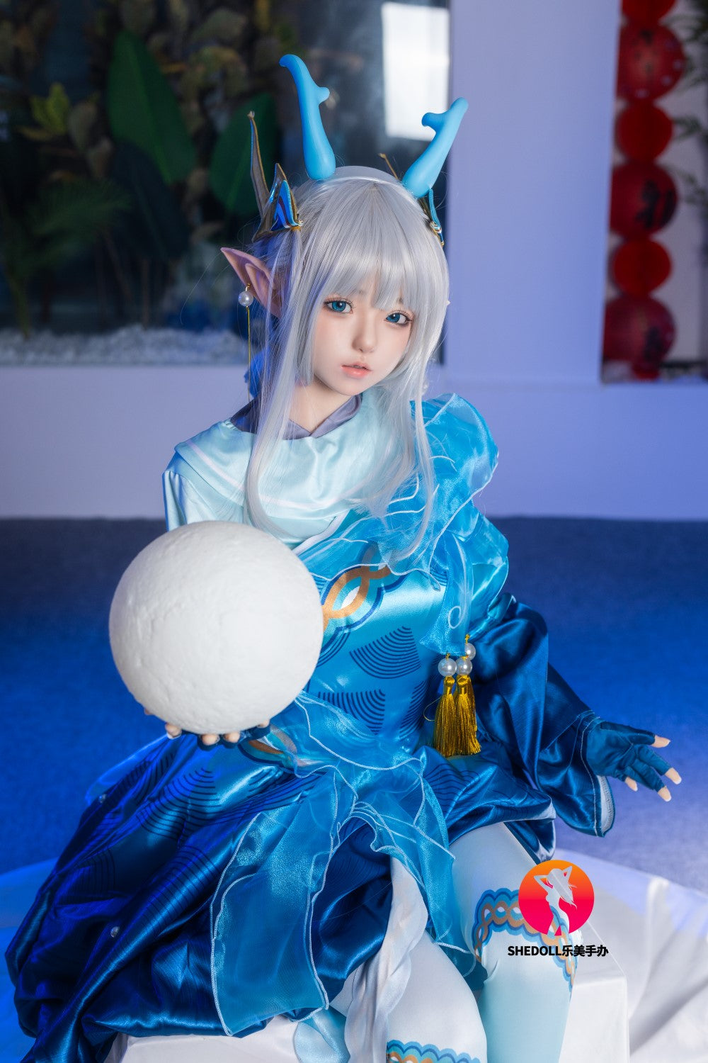 Aileen sexdukke (SHEDOLL 148 cm D-cup #SH087 2.0 silikone)