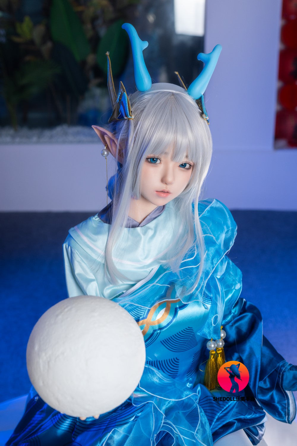 Aileen sexdukke (SHEDOLL 148 cm D-cup #SH087 2.0 silikone)