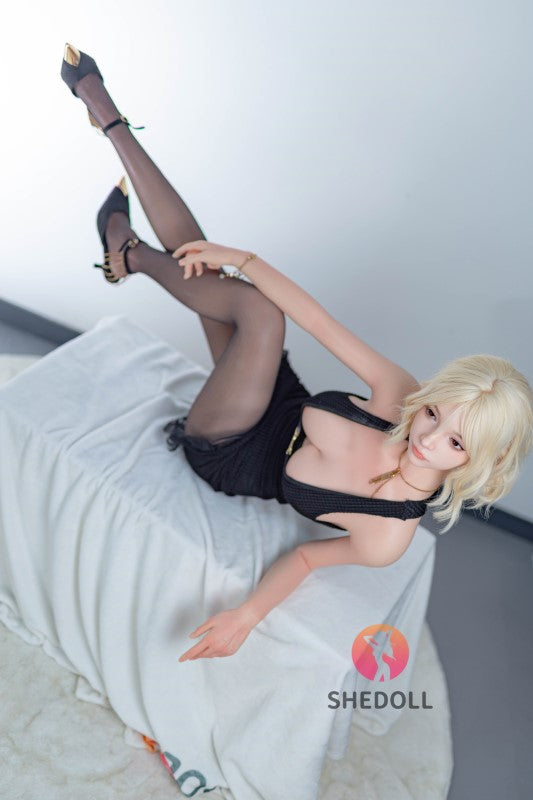 Rose sexdukke (SHEDOLL 158 cm C-cup #SH098 2.0 silikone)