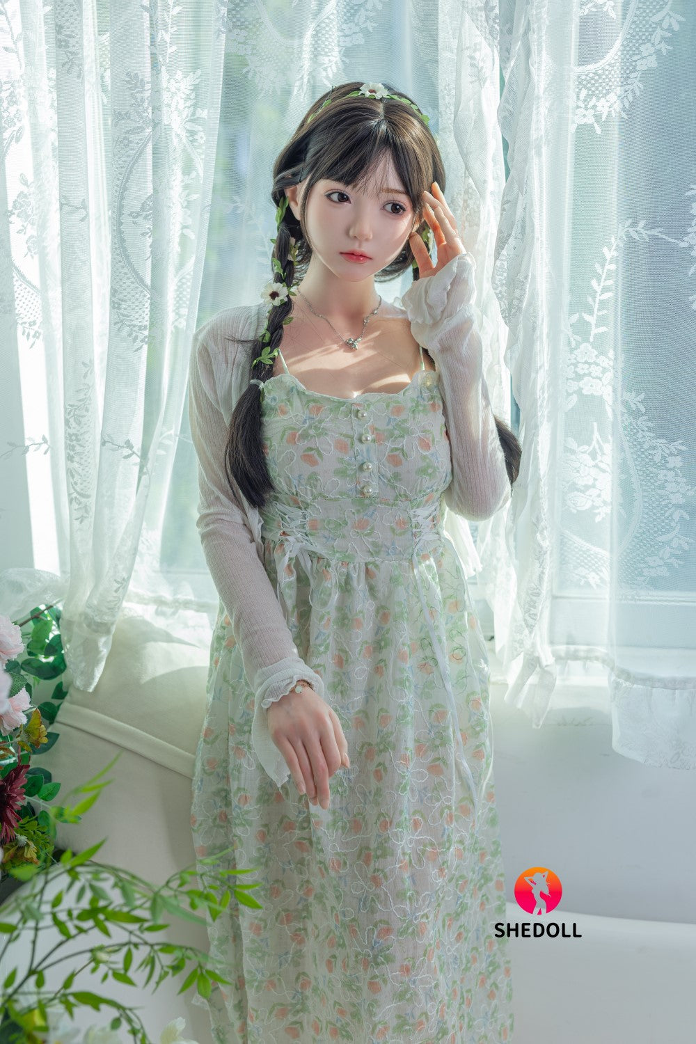 Lime sexdukke (SHEDOLL 158 cm C-cup #SH100 2.0 silikone)