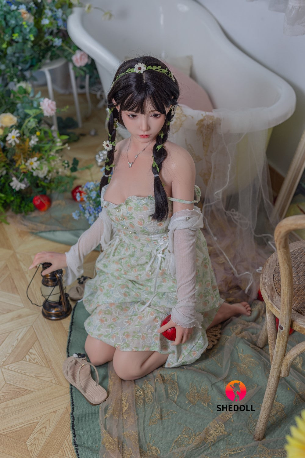 Lime sexdukke (SHEDOLL 158 cm C-cup #SH100 2.0 silikone)