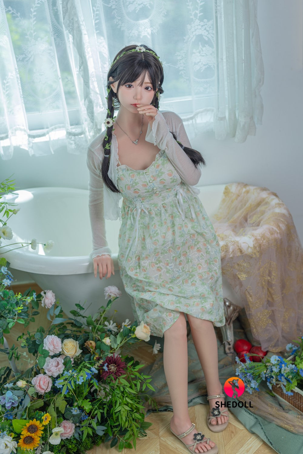 Lime sexdukke (SHEDOLL 158 cm C-cup #SH100 2.0 silikone)