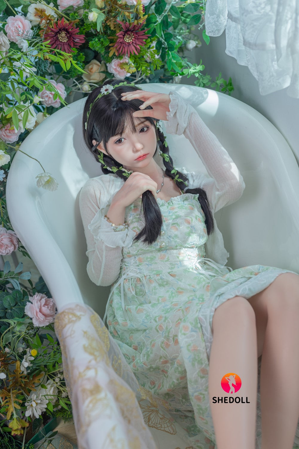 Lime sexdukke (SHEDOLL 158 cm C-cup #SH100 2.0 silikone)