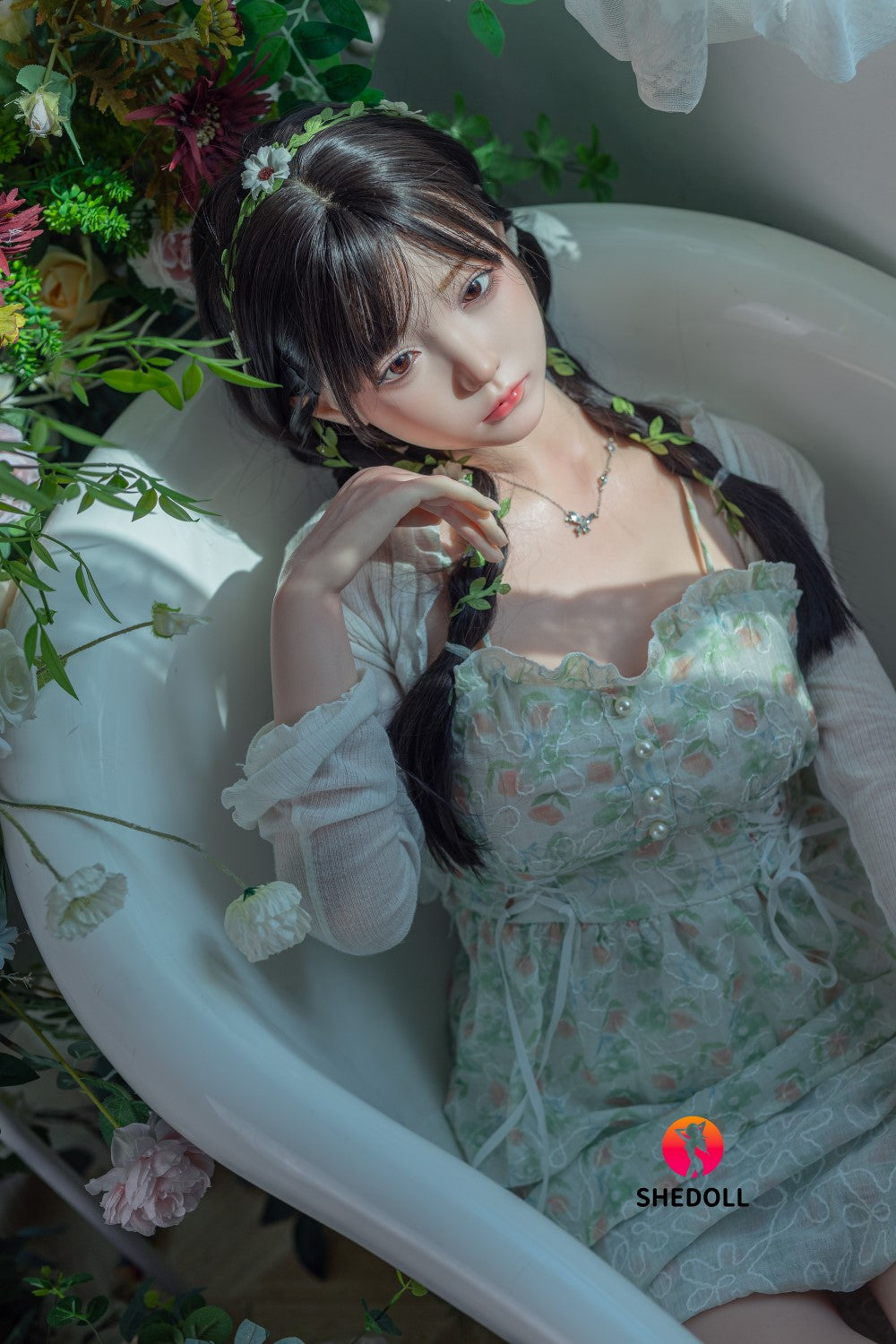 Lime sexdukke (SHEDOLL 158 cm C-cup #SH100 2.0 silikone)