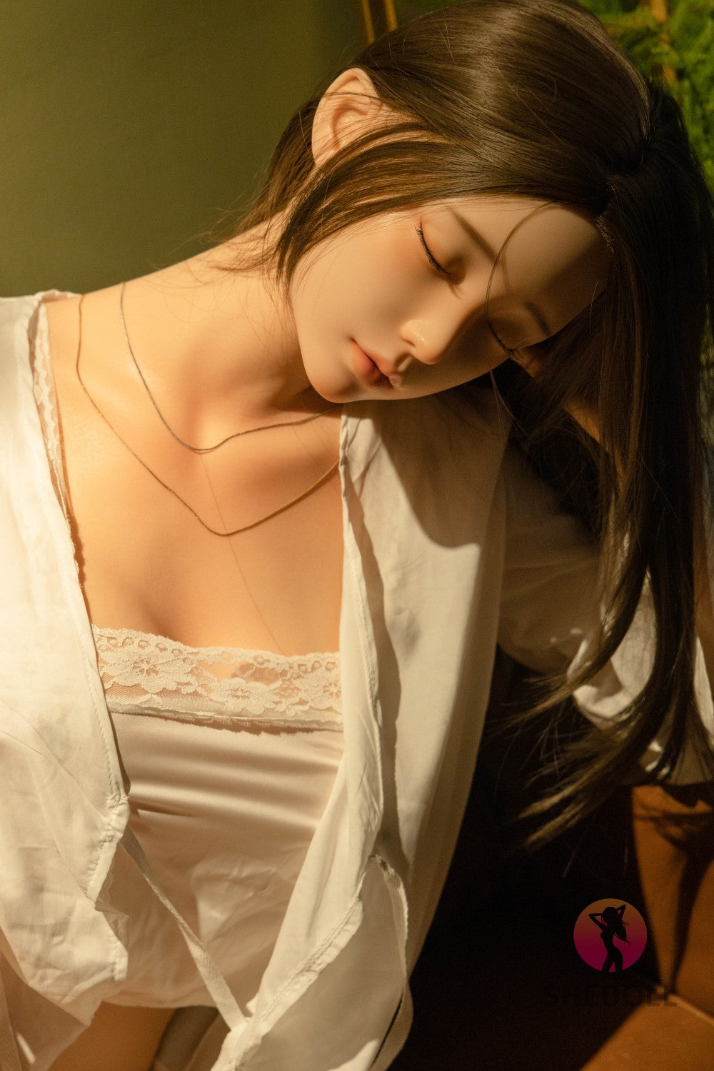 Sovende Cheryl sexdukke (SHEDOLL 165 cm E-cup #SH101 2.0 silikone)