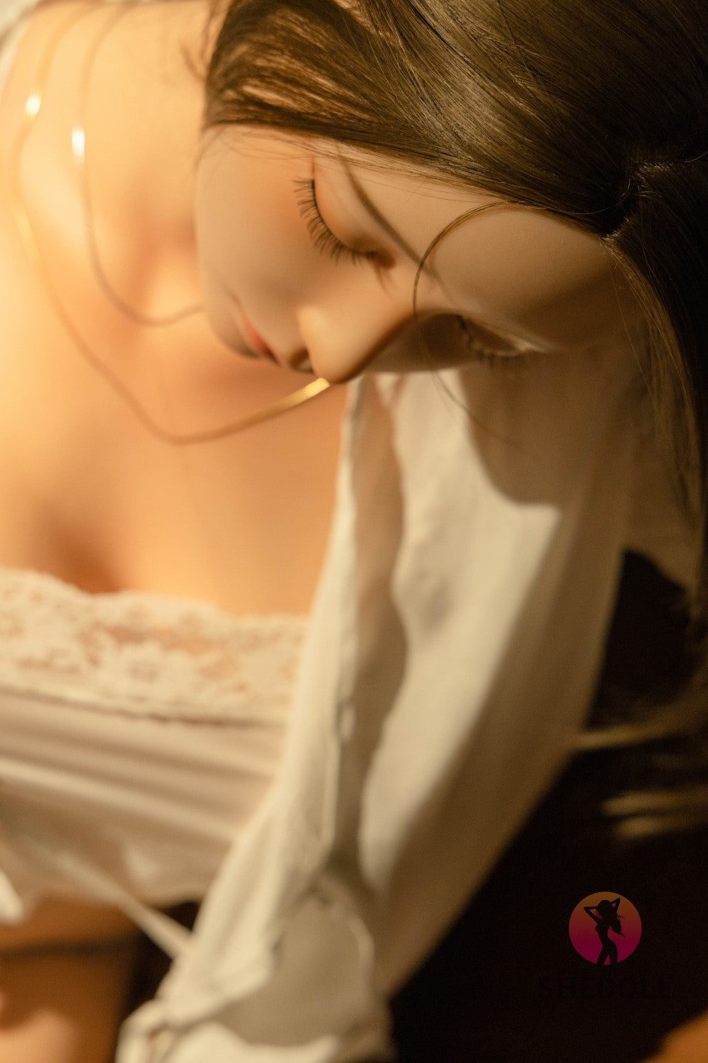 Sovende Cheryl sexdukke (SHEDOLL 165 cm E-cup #SH101 2.0 silikone)