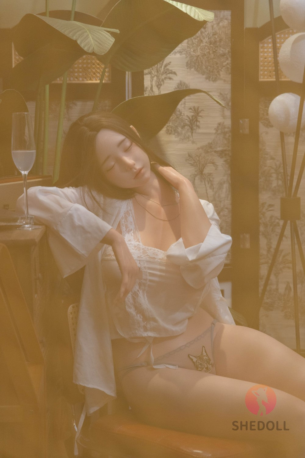 Sovende Cheryl sexdukke (SHEDOLL 165 cm E-cup #SH101 2.0 silikone)