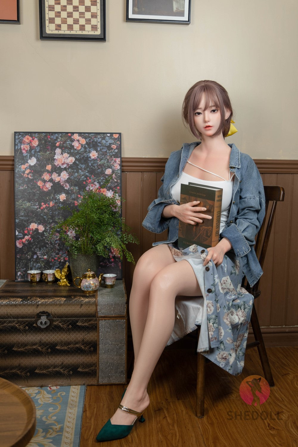 Jasmin sexdukke (SHEDOLL 165 cm E-cup #SH102 2.0 silikone)