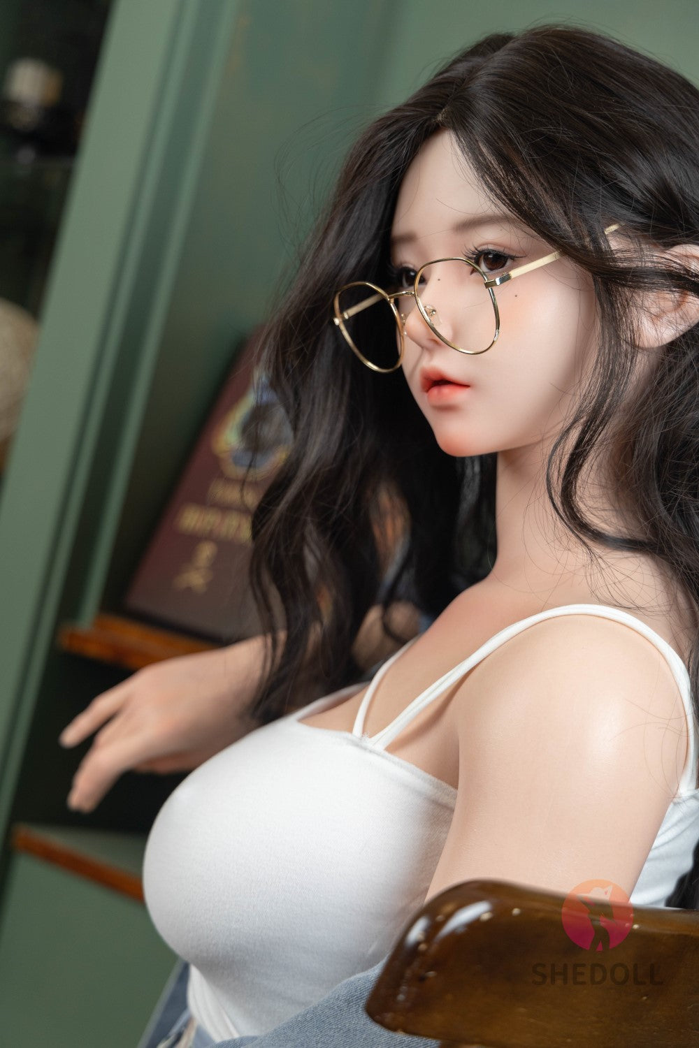 Jasmin sexdukke (SHEDOLL 165 cm E-cup #SH102 2.0 silikone)