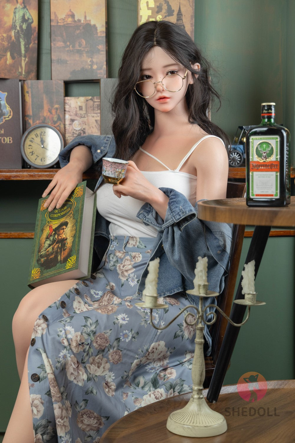 Jasmin sexdukke (SHEDOLL 165 cm E-cup #SH102 2.0 silikone)