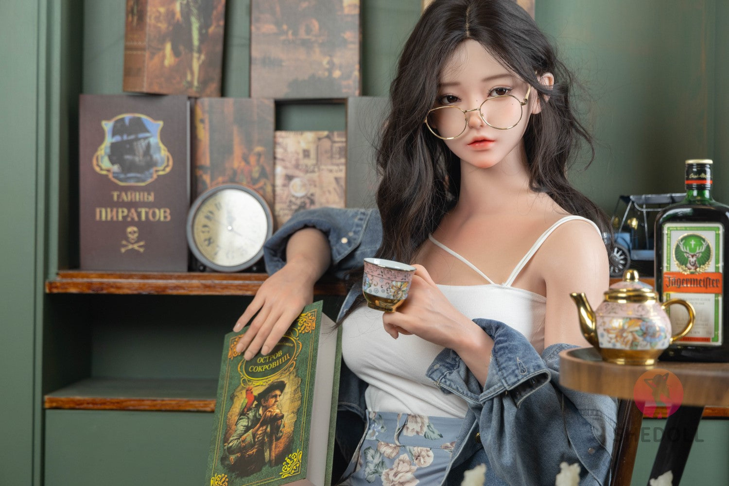 Jasmin sexdukke (SHEDOLL 165 cm E-cup #SH102 2.0 silikone)