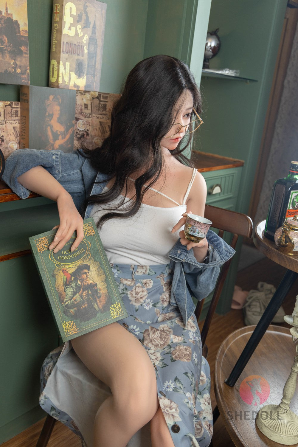 Jasmin sexdukke (SHEDOLL 165 cm E-cup #SH102 2.0 silikone)