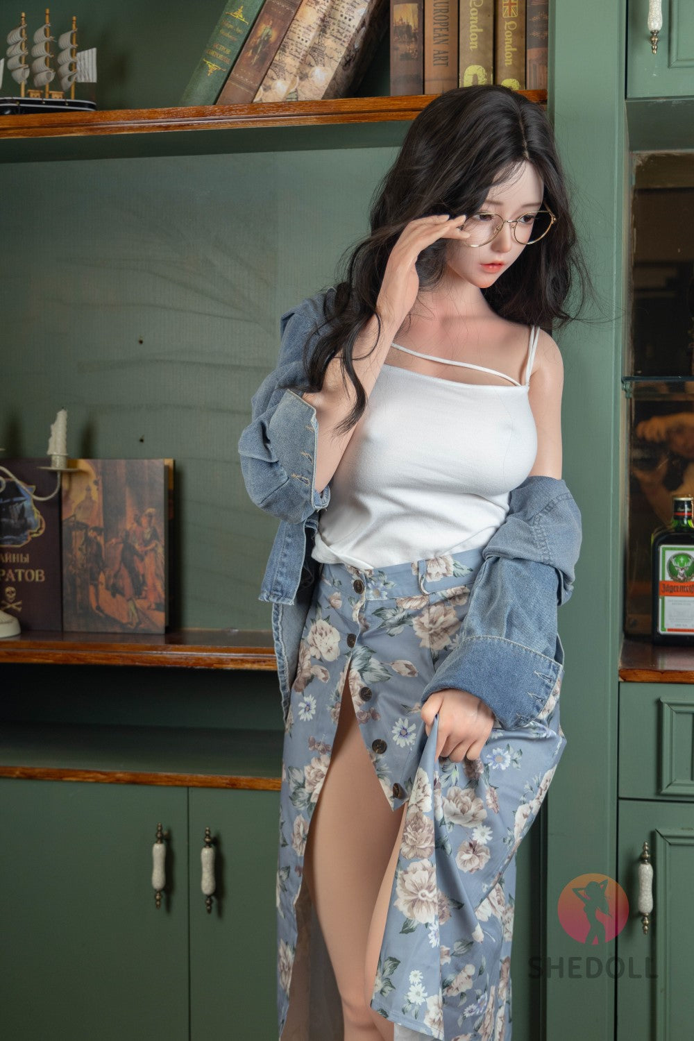 Jasmin sexdukke (SHEDOLL 165 cm E-cup #SH102 2.0 silikone)