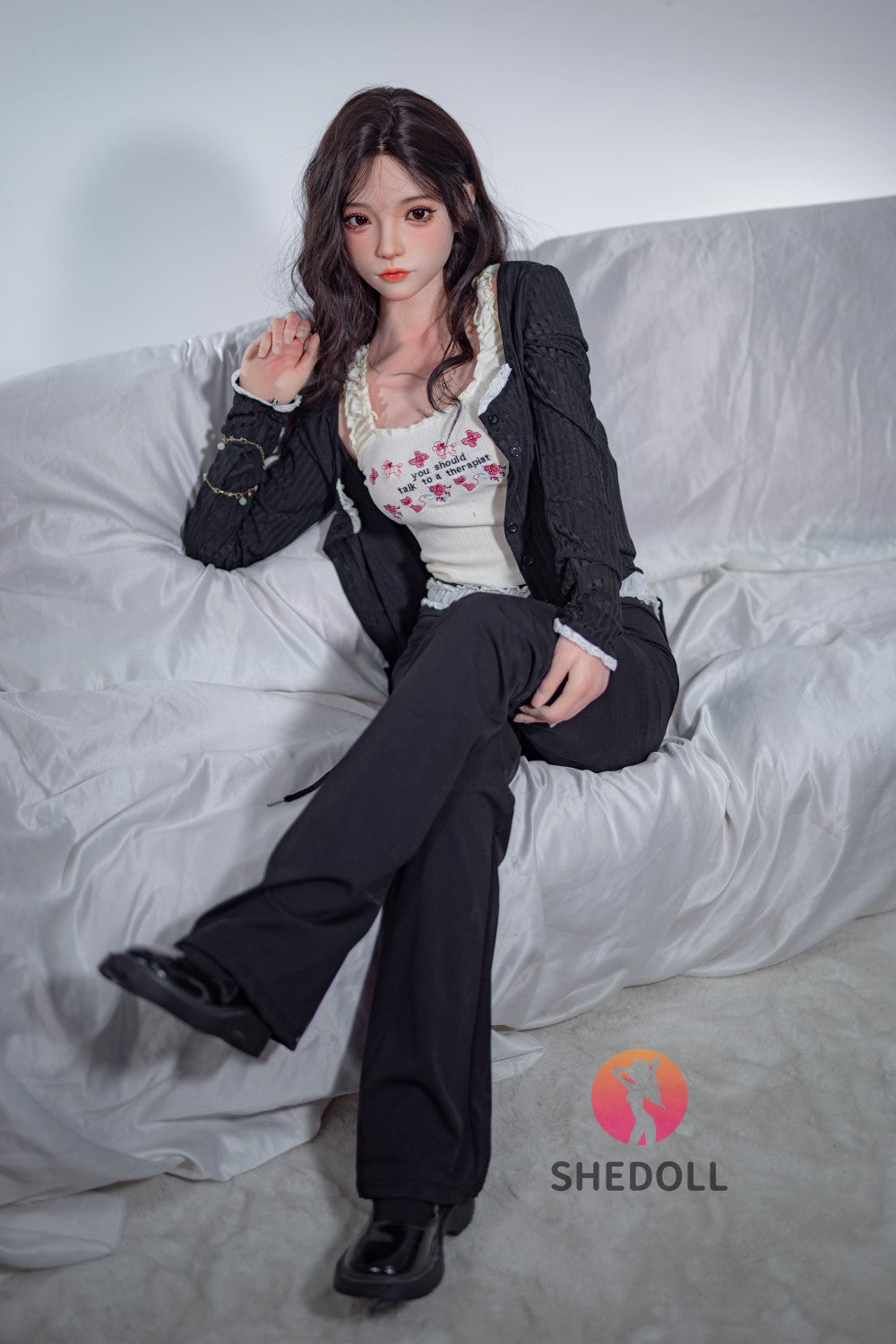 Rose sexdukke (SHEDOLL 158 cm C-cup #SH105 silikone)