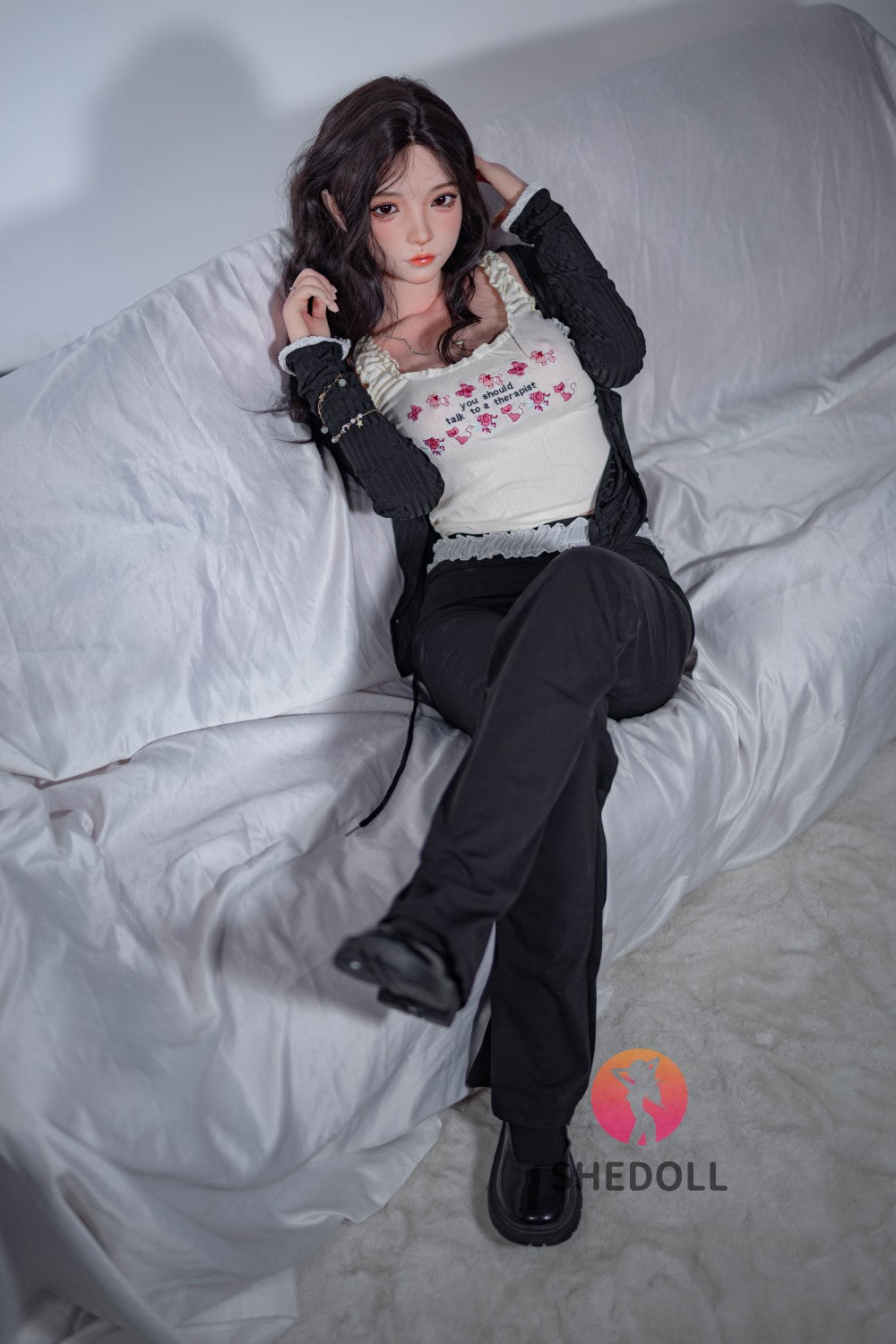 Rose sexdukke (SHEDOLL 158 cm C-cup #SH105 silikone)