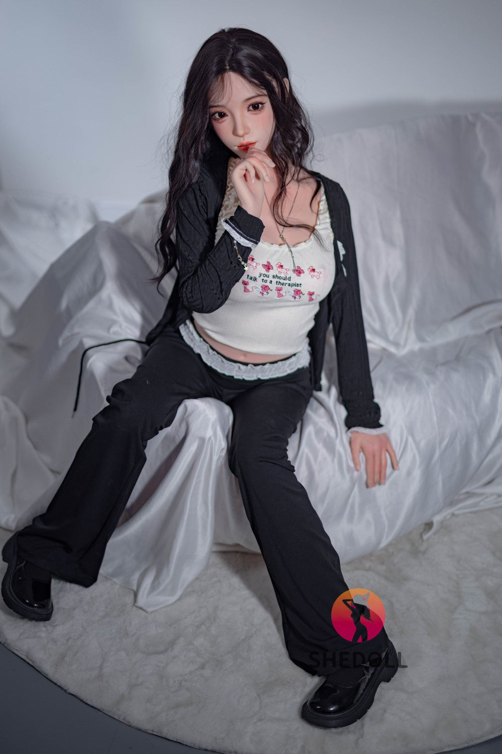 Rose sexdukke (SHEDOLL 158 cm C-cup #SH105 silikone)