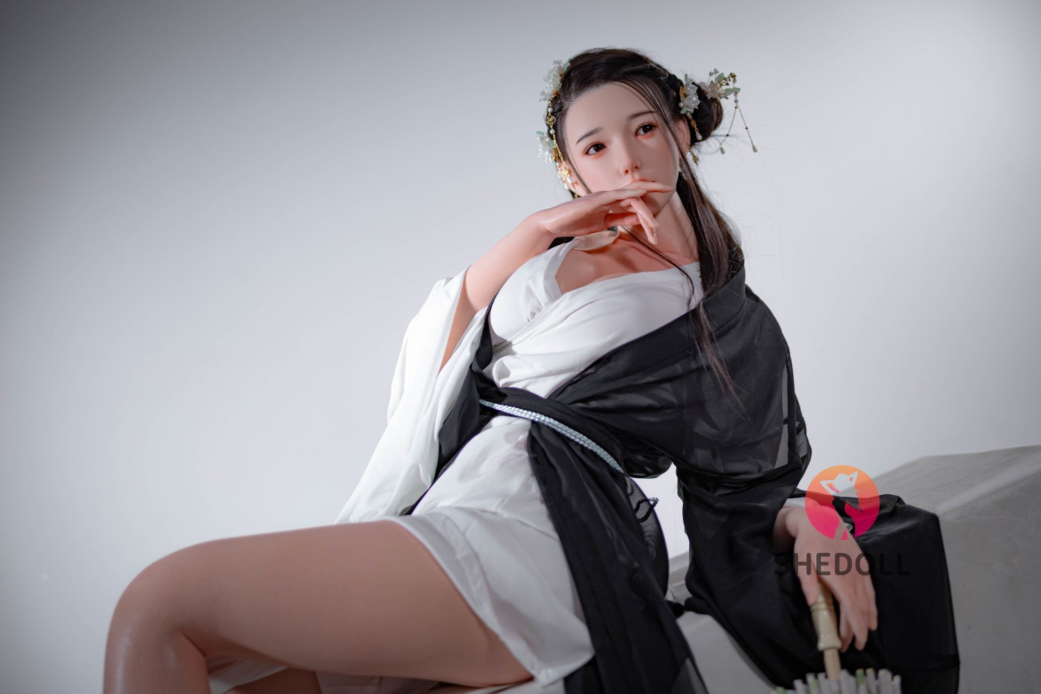 Øv sexdukke (SHEDOLL 165 cm E-cup #SH107 silikone)