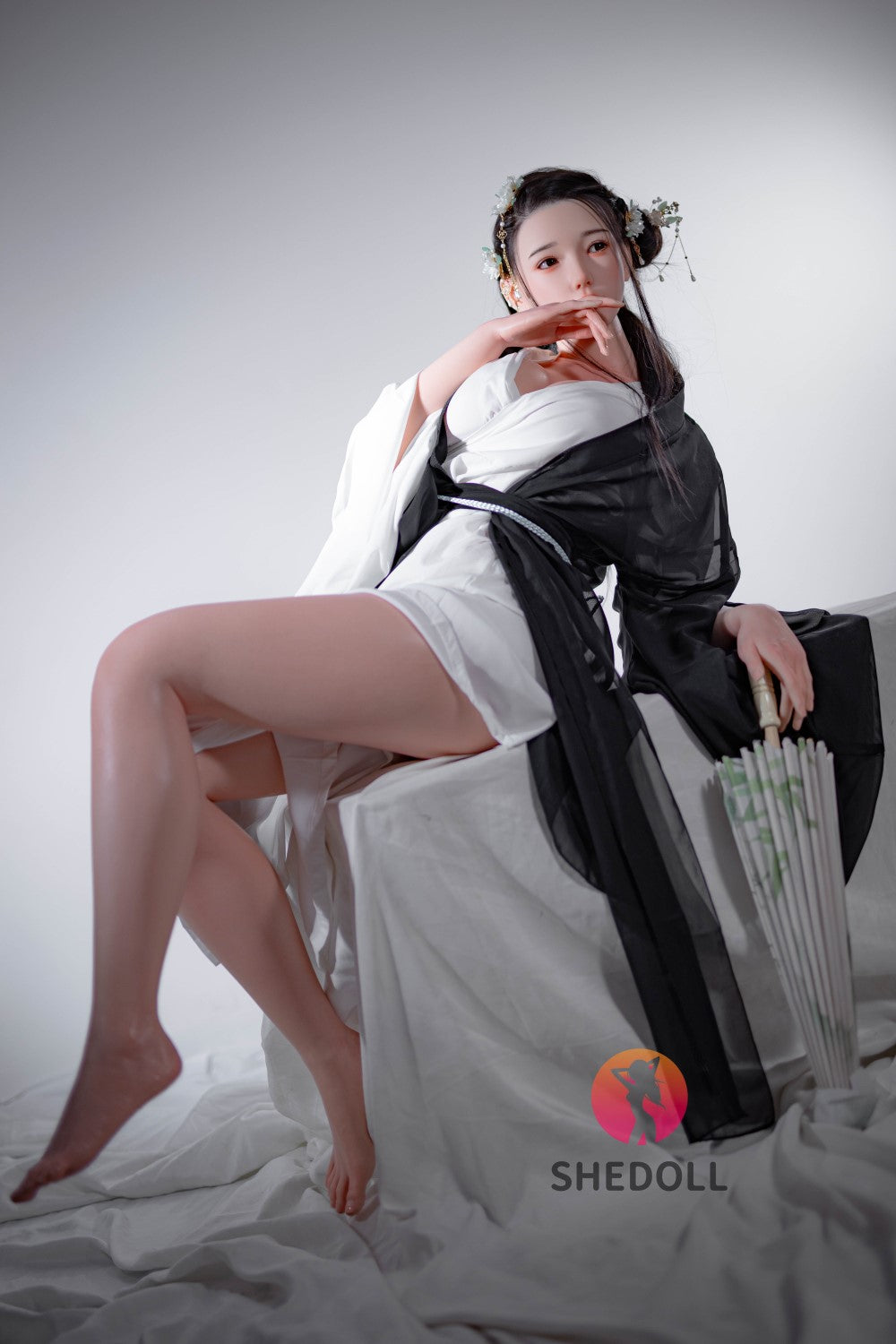 Øv sexdukke (SHEDOLL 165 cm E-cup #SH107 silikone)