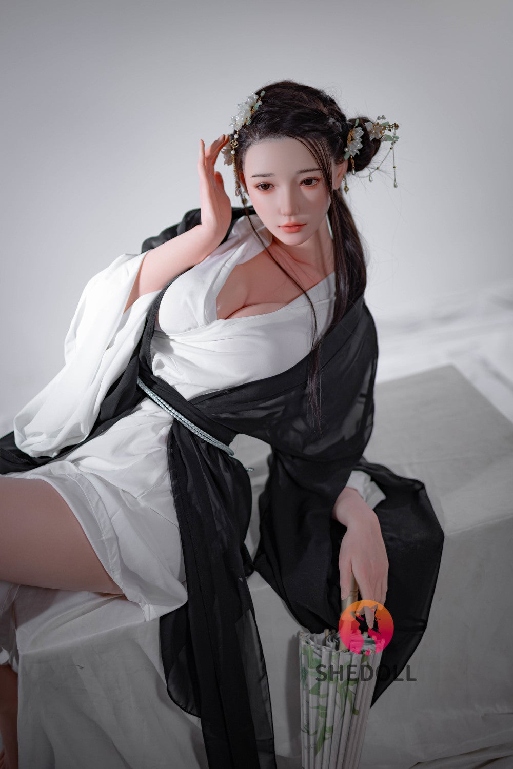 Øv sexdukke (SHEDOLL 165 cm E-cup #SH107 silikone)