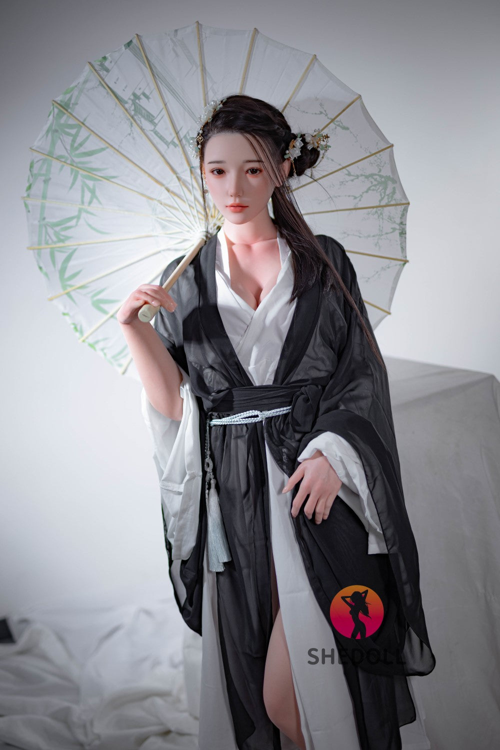 Øv sexdukke (SHEDOLL 165 cm E-cup #SH107 silikone)