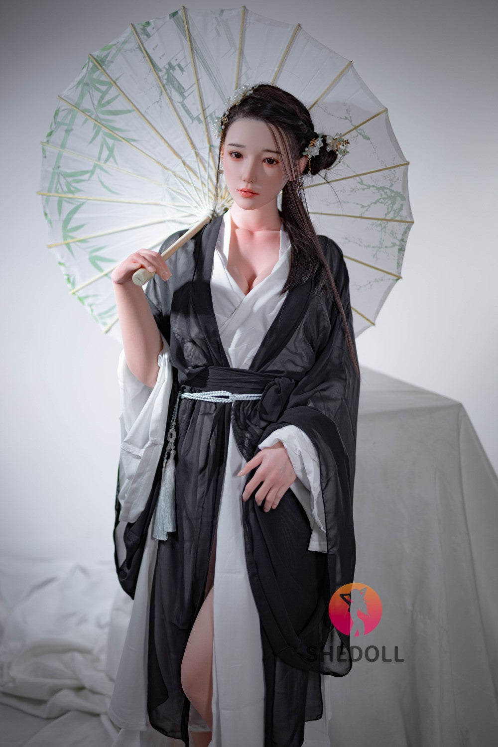 Øv sexdukke (SHEDOLL 165 cm E-cup #SH107 silikone)