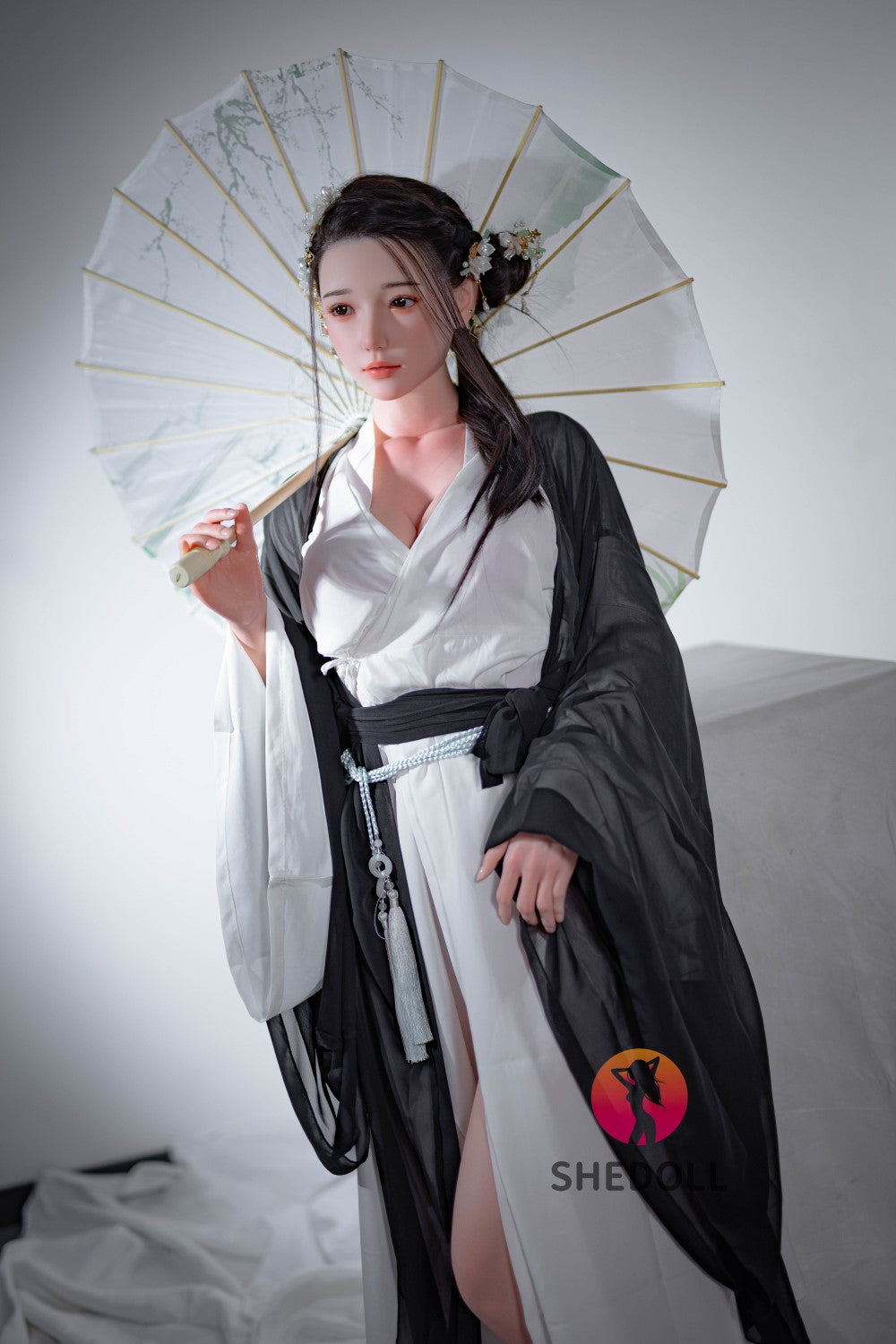 Øv sexdukke (SHEDOLL 165 cm E-cup #SH107 silikone)