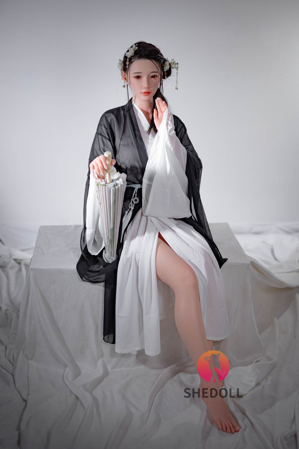 Øv sexdukke (SHEDOLL 165 cm E-cup #SH107 silikone)