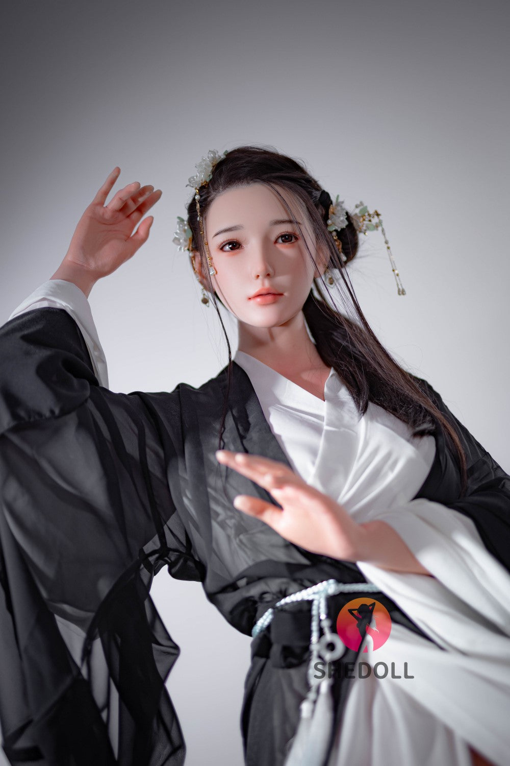 Øv sexdukke (SHEDOLL 165 cm E-cup #SH107 silikone)