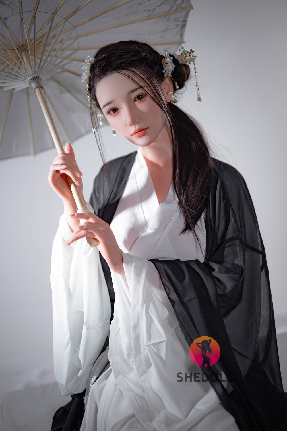 Øv sexdukke (SHEDOLL 165 cm E-cup #SH107 silikone)